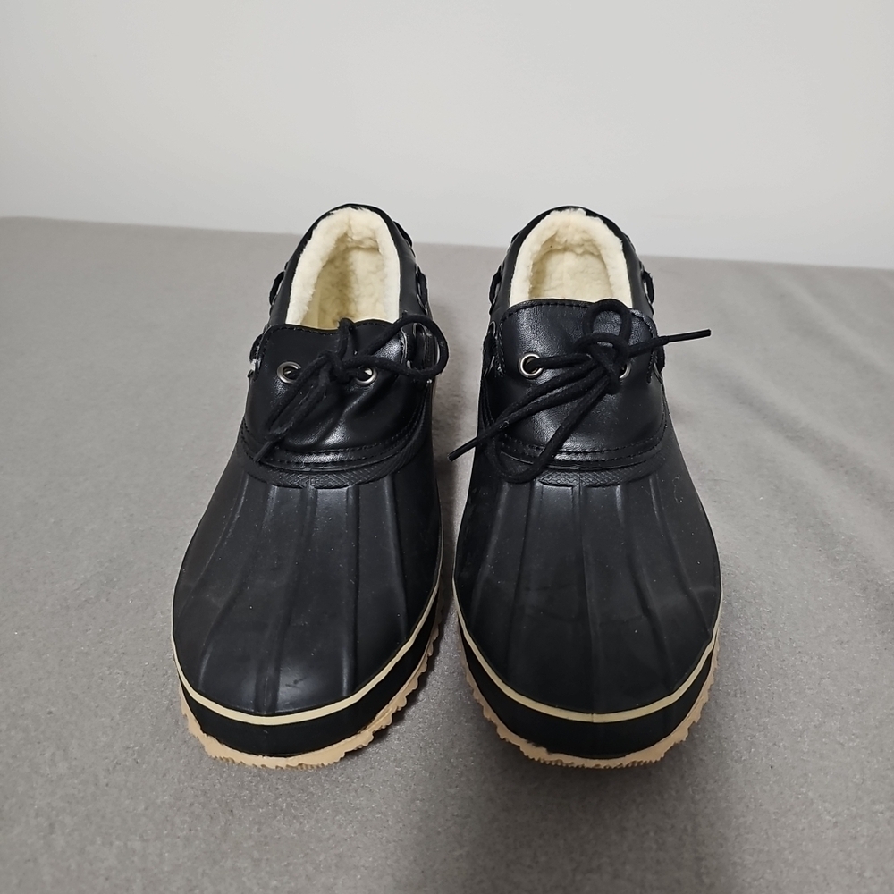 Comfortview Women's The Storm Waterproof Slip-On Size 9.5 Black